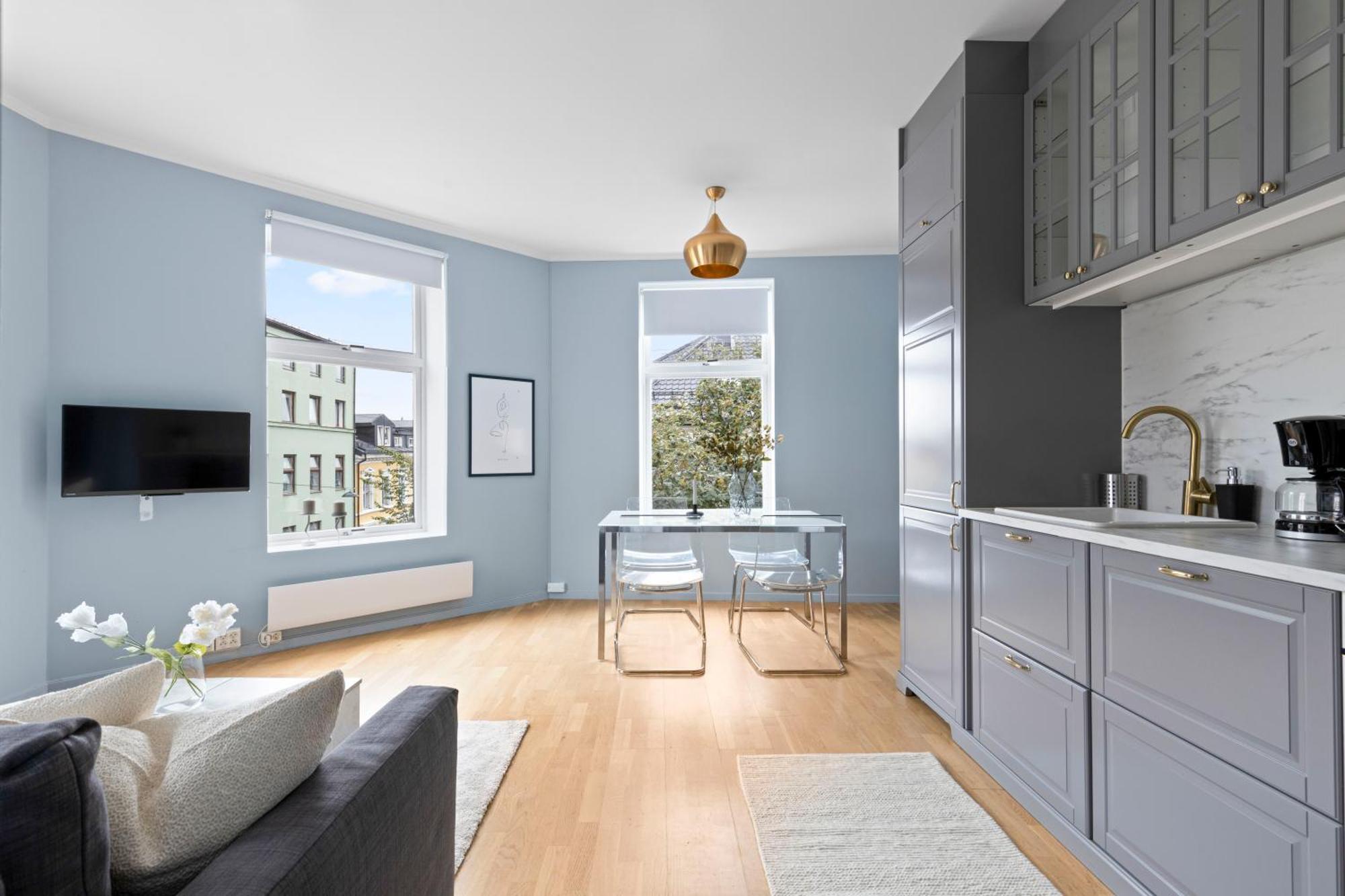Modern And Bright Apartment In Central Oslo Eksteriør bilde