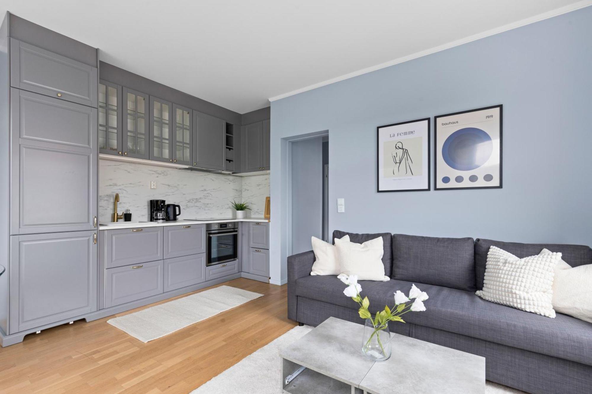Modern And Bright Apartment In Central Oslo Eksteriør bilde